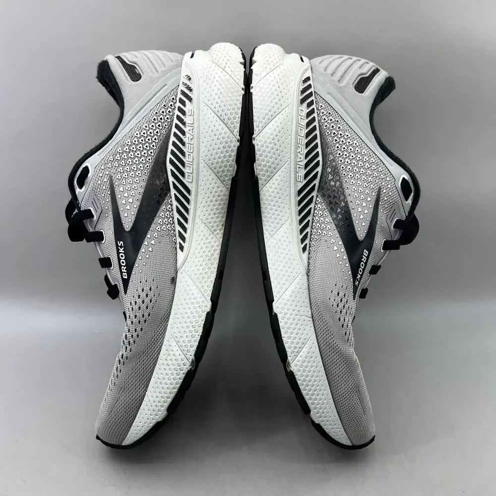 Brooks Adrenaline GTS 22 Running Shoes Men Size 8.5 D Gray Mesh Comfort Sneakers